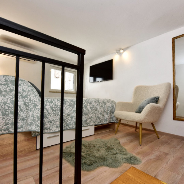 Bedrooms, Studio Apartment Ginger Porec, Apartments Aria and Ginger in the center of Poreč and near the sea, Istria - Croatia Poreč