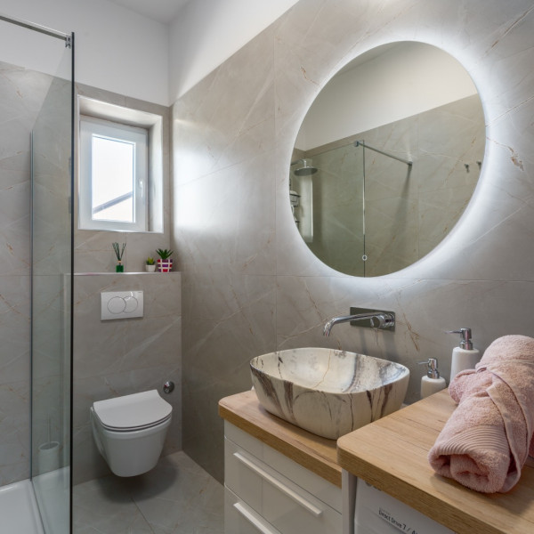 Bathroom / WC, Premium apartment Aria Porec, Apartments Aria and Ginger in the center of Poreč and near the sea, Istria - Croatia Poreč